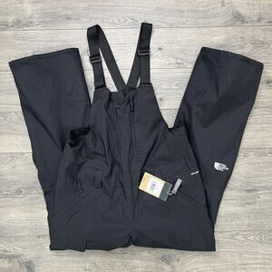 The North Face Snow Bib Size XL Womens TNF Black Freedom $275